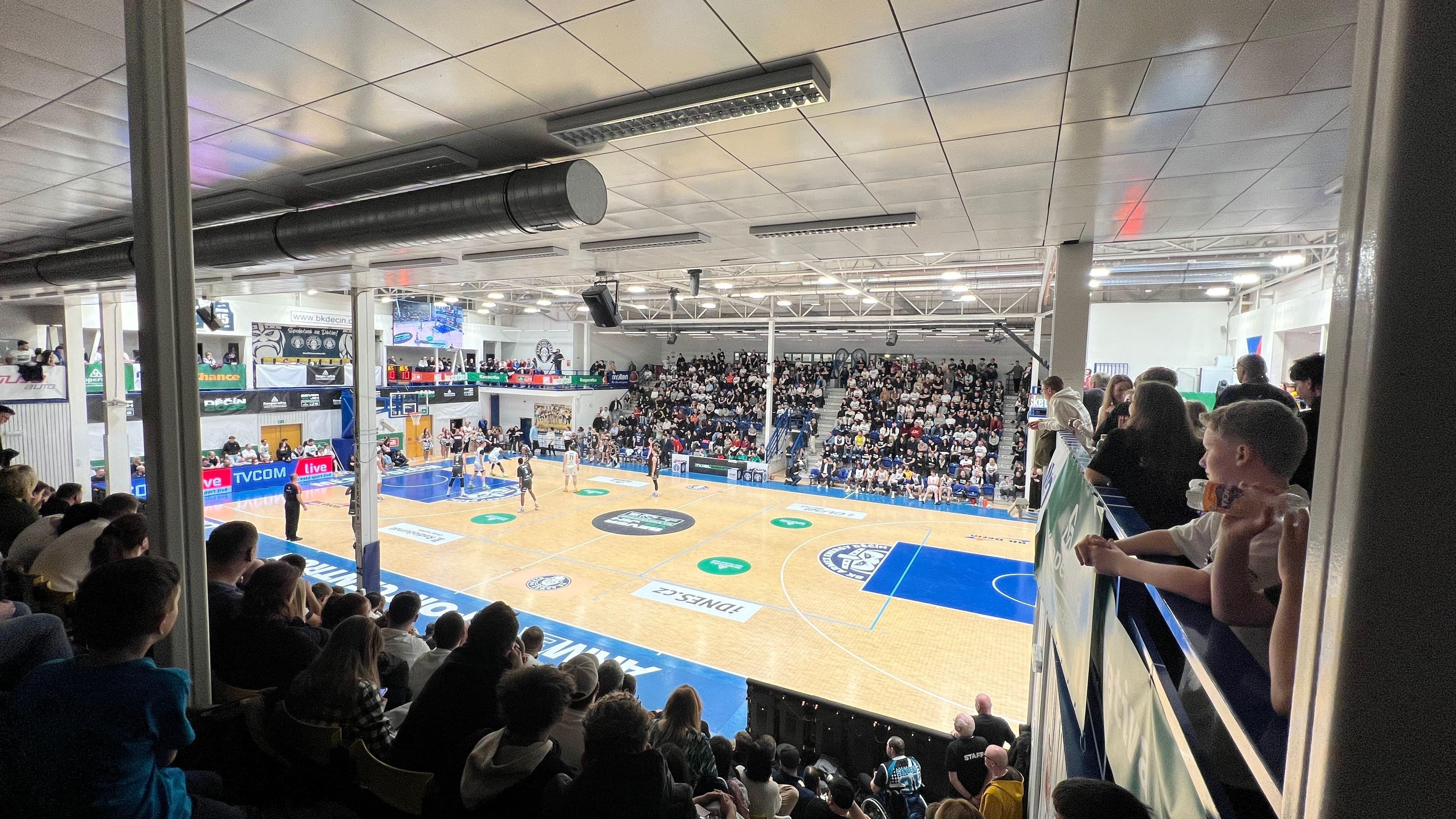 basketbal děčín